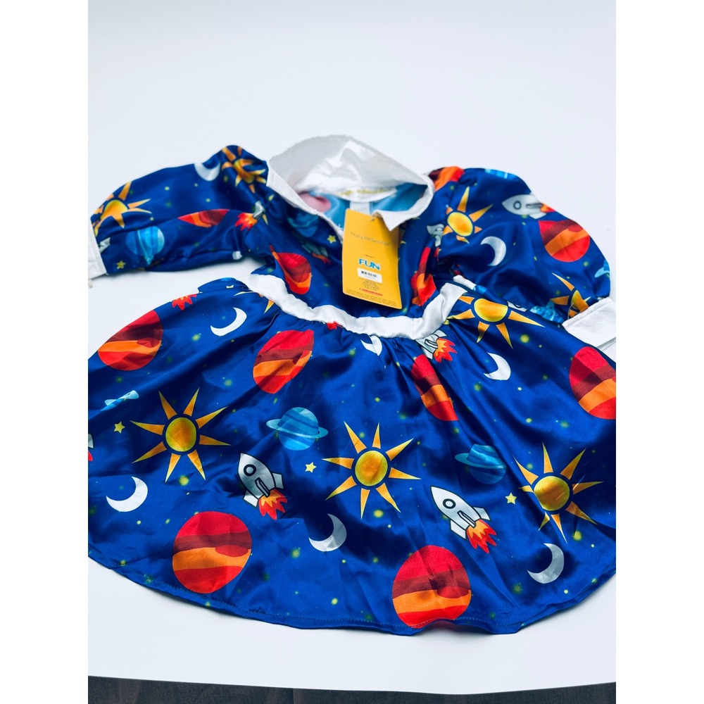 Magic School Bus Ms Frizzle Costume Dress Toddler 18M Space Planets